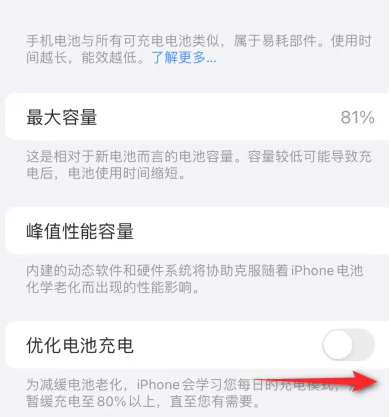 雁峰苹果15维修分享iPhone15充电到80%就充不进电了怎么办 