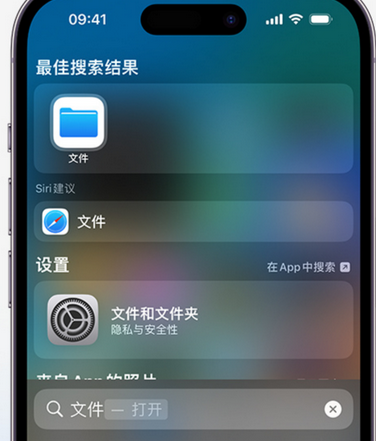 雁峰apple维修中心分享iPhone文件应用中存储和找到下载文件 