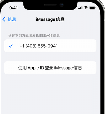 雁峰apple维修iPhone上无法正常发送iMessage信息 