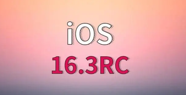 雁峰苹果手机维修分享iOS 16.3 RC版升级_iOS 16.3 RC版一键刷机教程 